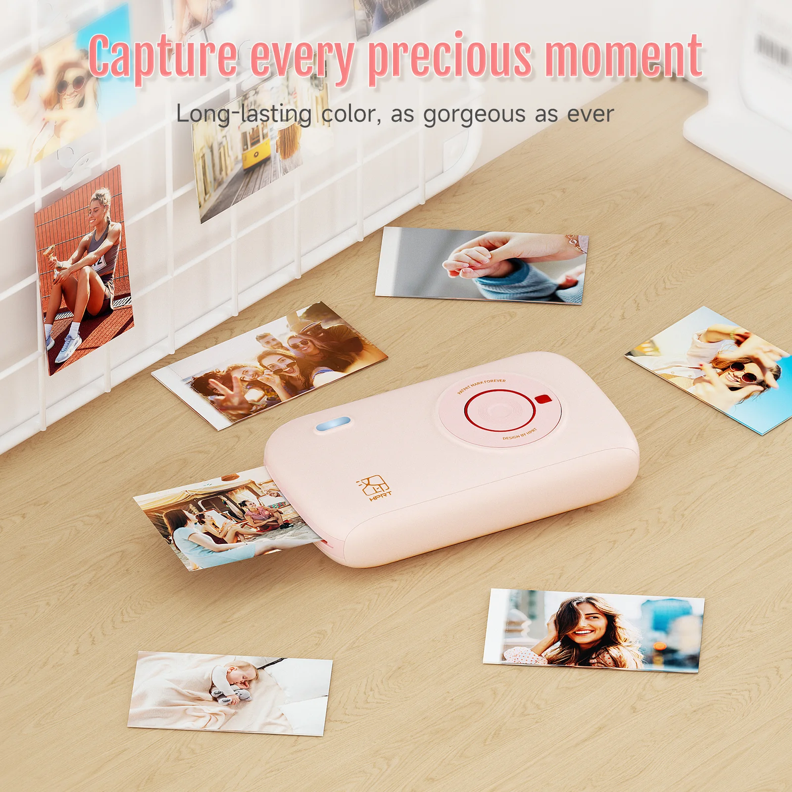 CP2100 Mini Photo Printer Replacement Ribbon and 10 Sheets of Photo Paper 2pack - Image 6