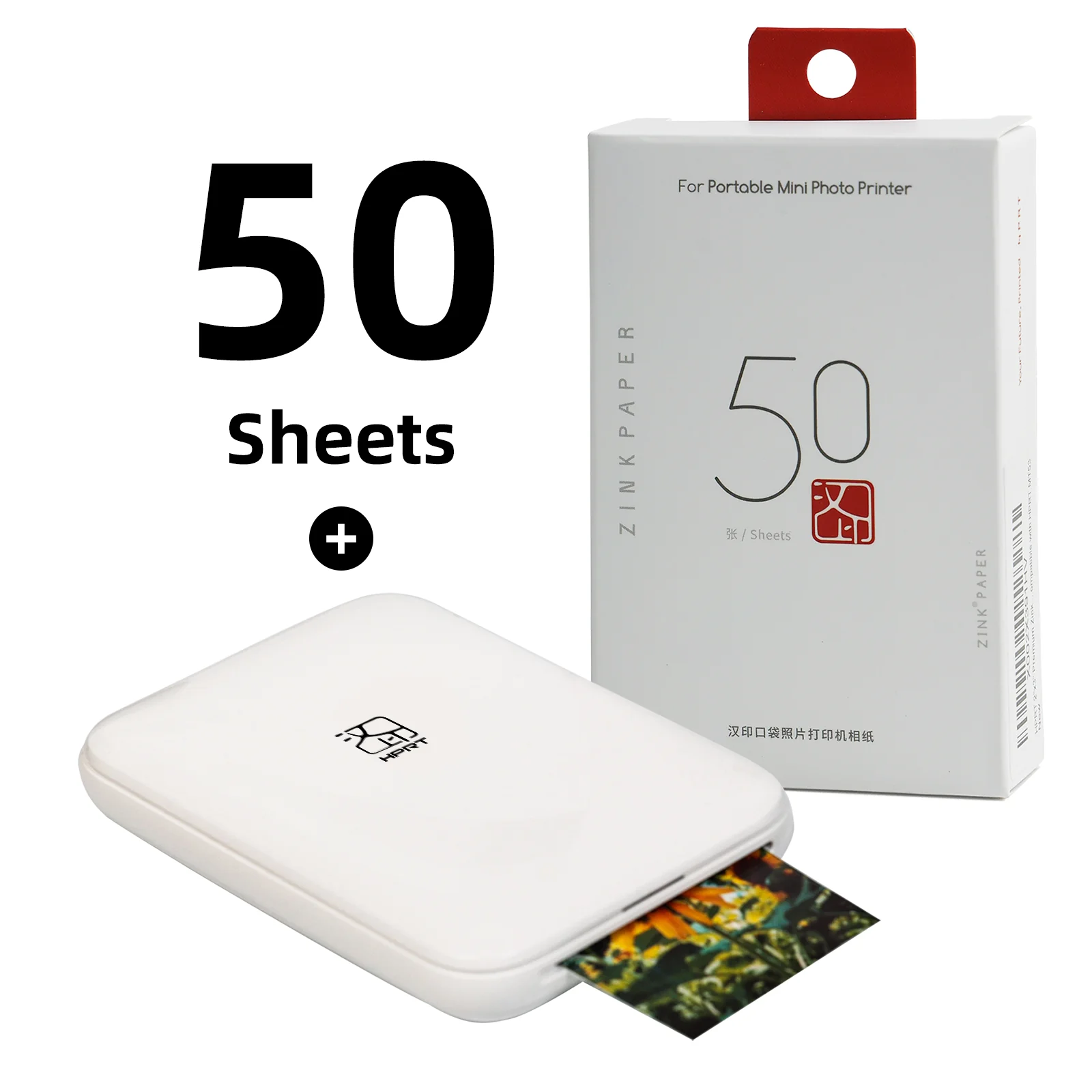 HPRT MT53 2X3'' Mini Photo Printer, Bluetooth Portable Photo Printer - Image 10