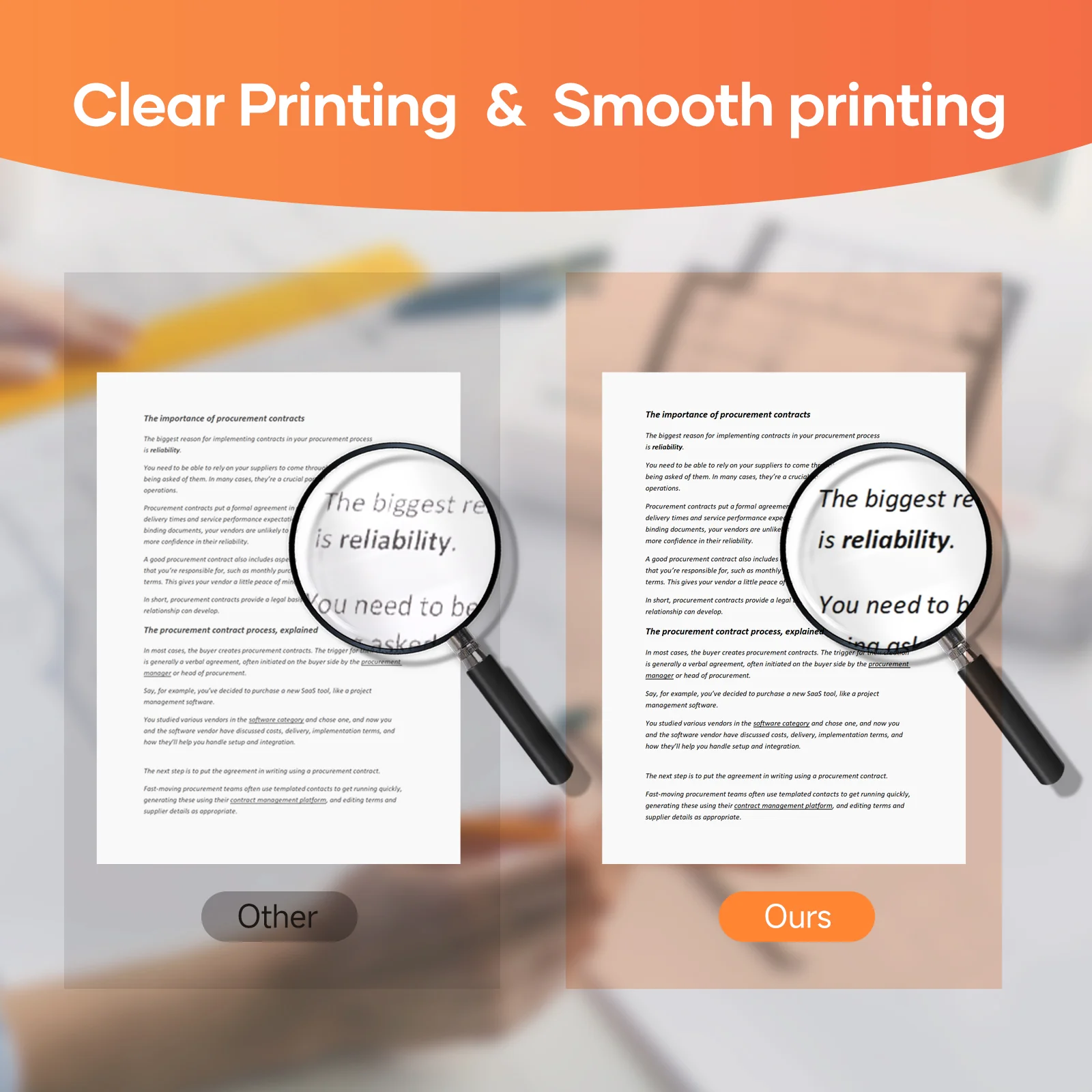 iDPRT 4.3'' Thermal Paper 2 Rolls - 4.3 x 11.7 Inch Thermal Pape Compatible with MT890/HPRT MT810/M08F/ITP01/ITP04, BPA Free&Support Contract, Picture, Etc - 110mm - Image 3