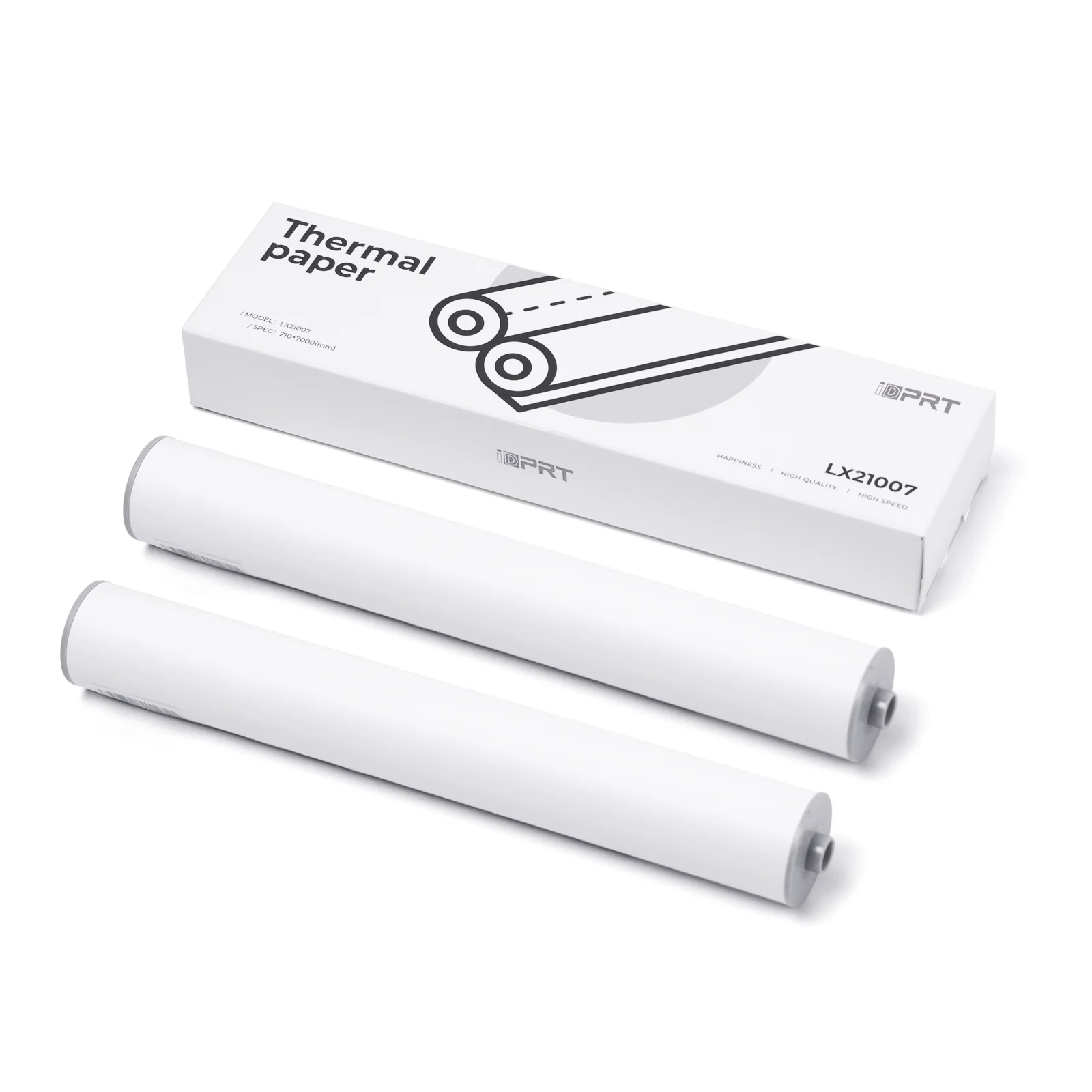 iDPRT 4.3'' Thermal Paper 2 Rolls - 4.3 x 11.7 Inch Thermal Pape Compatible with MT890/HPRT MT810/M08F/ITP01/ITP04, BPA Free&Support Contract, Picture, Etc - 110mm - Image 7