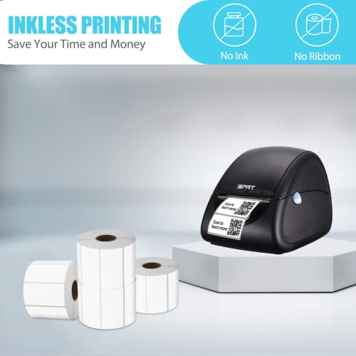 iDPRT 2.28” × 1.18” Multi-Purpose Direct Thermal Label (White/Pink/Blue) - Image 3