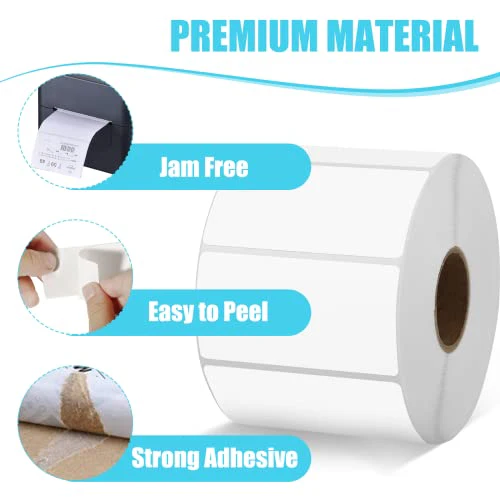 iDPRT 2.28” × 1.18” Multi-Purpose Direct Thermal Label (White/Pink/Blue) - Image 4