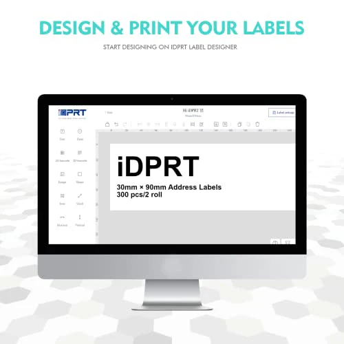 iDPRT Thermal Labels - 1-1/4"x3-1/2" Mailing Address Labels (30mm×90mm) - Image 3