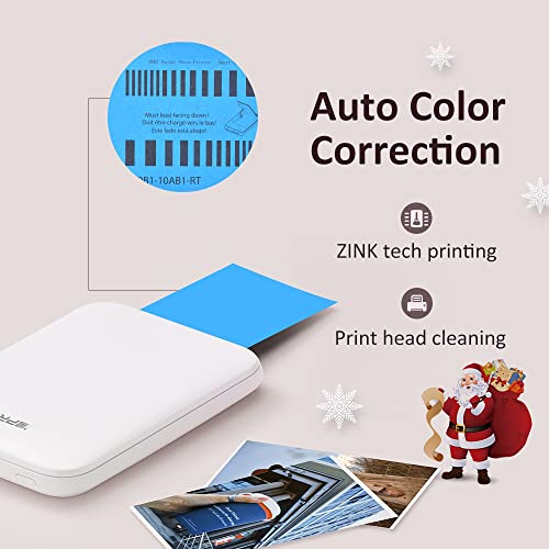 HPRT MT53 photo paper 2X3', Compatible with all Zink photo printers, Sticker white paper - Image 6