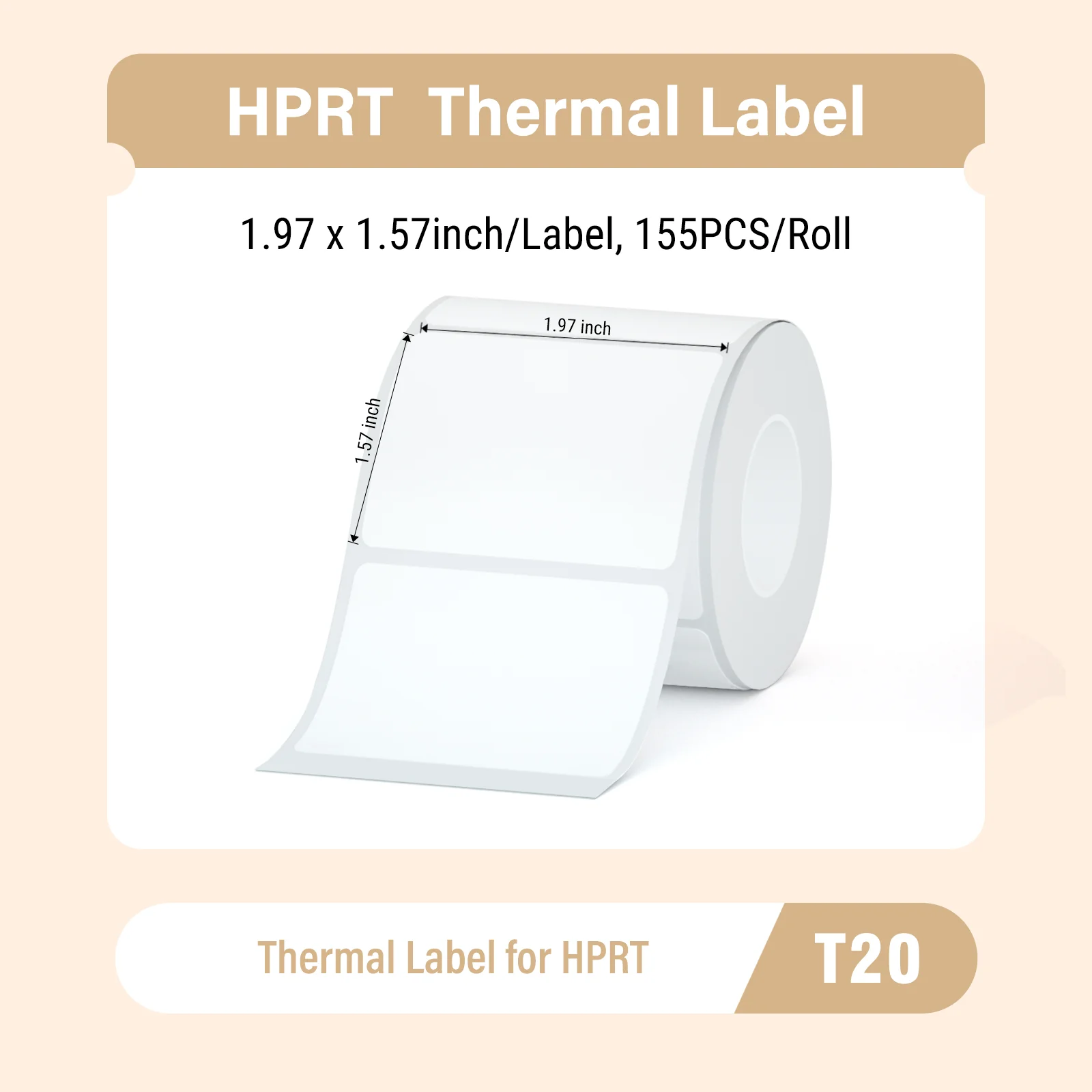 Thermal Labels for T20/ T260LR Label Printer - Image 4